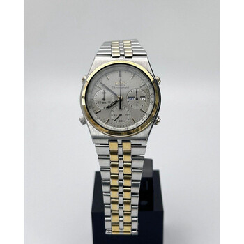 (SOLD!!) 37mm • 1987 Seiko “Speedmaster” James Bond 7a38-7080 Quartz Chronograph